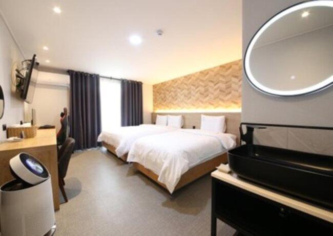 Labe Hotel Jeonju Exterior foto